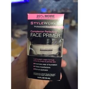 StyleWurks Professional Beauty Cream Complexion Perfecting Face Primer 0.6 fl oz